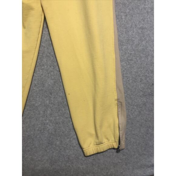 Vintage Le Jean De Marithe Francois Girbaud Yellow Sweatpants Men's XL Baggy Y2K - Picture 13 of 16